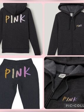 💚💙🩷PINK Victoria Secret Glitter Set💚💙🩷